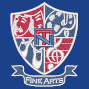 NT Fine Arts - Ladies PosiCharge ® Electric Heather Colorblock 1/4 Zip Pullover Design