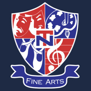 NT Fine Arts Screen Printed - Core Fleece Crewneck Sweatshirt - Core Fleece Crewneck Sweatshirt Design