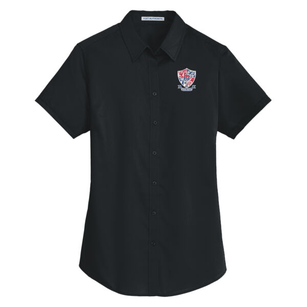 NT Fine Arts - Ladies Short Sleeve SuperPro Twill Shirt Thumbnail