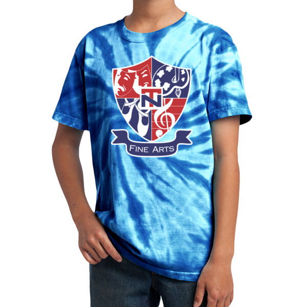 NT Fine Arts - Youth Tie Dye Tee Thumbnail