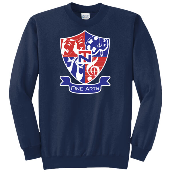 NT Fine Arts Screen Printed - Core Fleece Crewneck Sweatshirt - Core Fleece Crewneck Sweatshirt Thumbnail