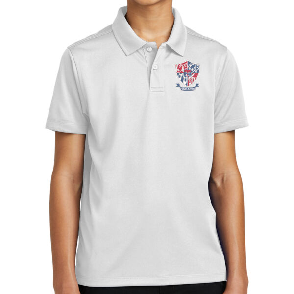 NT Fine Arts - Youth Dry Zone ® UV Micro Mesh Polo Thumbnail