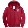 Youth Core Fleece Full Zip Hooded Sweatshirt Thumbnail
